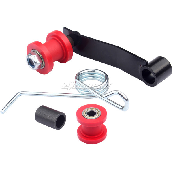 Chain Slider Tensioner Wheel Adjuster Roller Guide Fit For ATV Coolster Wheeler QUAD BUGGY Pit Dirt Bike 4 Wheel 70cc 110cc 125cc 150cc 200cc 250cc Use 420 428 530 Chain