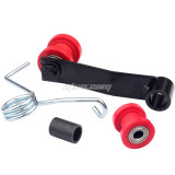 Chain Slider Tensioner Wheel Adjuster Roller Guide Fit For ATV Coolster Wheeler QUAD BUGGY Pit Dirt Bike 4 Wheel 70cc 110cc 125cc 150cc 200cc 250cc Use 420 428 530 Chain
