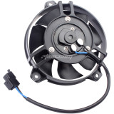 7-Blade Radiator Fan Electric Cooling Thermal Fan Motor 12V For Ventilador De Radiador Pulsar Ns 200 / As 200 / Rs 200 / Dominar 400 / Dominar 250 / Bajaj / KTM Duke 200