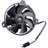 7-Blade Radiator Fan Electric Cooling Thermal Fan Motor 12V For Ventilador De Radiador Pulsar Ns 200 / As 200 / Rs 200 / Dominar 400 / Dominar 250 / Bajaj / KTM Duke 200