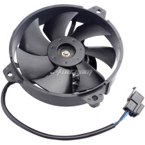 7-Blade Radiator Fan Electric Cooling Thermal Fan Motor 12V For Ventilador De Radiador Pulsar Ns 200 / As 200 / Rs 200 / Dominar 400 / Dominar 250 / Bajaj / KTM Duke 200