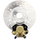 Brakes Calipers Clamp Lower Pump With 190MM Brake Disc Rotor For Italika ATV 150 ATV 180 ATV200 4 Wheel Buggy