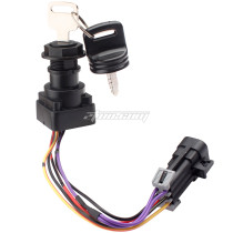 Ignition Key Switch With Harness For Mercury Marine Quicksilver Outboard Motor 87-897716K01 897716 8M0059686