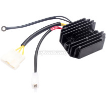 Voltage Regulator Rectifier For KTM Duke 125 200 250 390 Duke125 Duke200 Duke390 Husqvarna Vitpilen 401 Svartpile Bajaj Dominar 250 90111034000 - Black