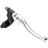 7/8inch Left 22mm Clutch Brake Handle Lever for Chinese 70cc 90cc 110cc 125cc 140cc TTR 125cc CRF XR SSR Xmotos Apollo ATV QUAD Pit Dirt Bike Motorcycle - Silvery