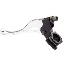 7/8inch Left 22mm Clutch Brake Handle Lever for Chinese 70cc 90cc 110cc 125cc 140cc TTR 125cc CRF XR SSR Xmotos Apollo ATV QUAD Pit Dirt Bike Motorcycle - Silvery
