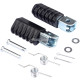 Left & Right Footrest Foot Rest Pedal Pegs For Yamaha PW50 PW80 PW 50 80 Dirt Pit Bike Motorbike ATV Quad Motorcycle