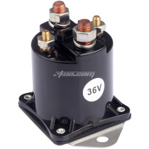 36V Starting Motor Electromagnetic Relay For Club Car DS Golf Cart 1976-1998 4-terminal Solenoid Valve Replacement 8016