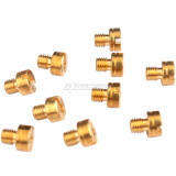 10pc Main Jets For Mikuni Carburetor VM22 VM24 VM26 VM30 125cc 150cc 200cc 250cc Dirt Bike Engine Kit Main Jets Set