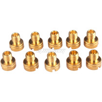 10pc Main Jets For Mikuni Carburetor VM22 VM24 VM26 VM30 125cc 150cc 200cc 250cc Dirt Bike Engine Kit Main Jets Set