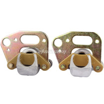 Left and Right Front Brake Calipers W/Pads For Polaris Sportsman 500 ATV