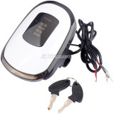 Electric Bicycle Instrument 48V-60V E-Bike Digital Indicator Horn Light Led Lamps Battery Level Status Waterproof Multifunction