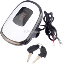 Electric Bicycle Instrument 48V-60V E-Bike Digital Indicator Horn Light Led Lamps Battery Level Status Waterproof Multifunction