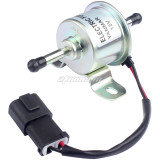 Electric Fuel Feed Pump 129612-52100 7016409 AT318139 for Takeuchi TB230 Yanmar 3TN100L Perkins HP-404C-22 Engines Bobcat 3450 UTV