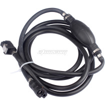 300cm Outboard Fuel Tank External Hose Fit For Yamaha Mariner Johnson 4hp-200hp