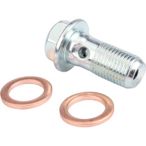 M10x1.25/1.0MM Brake Tubing Screw For Drain Oil Cooler ATV Scooter Pit Dirt Bike Quad Buggy Gy6 Moped Scooter Motorcycle
