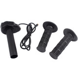 Full Quick Twist Throttle 3 Pin Surron Style 12V-72V Handlebar Grips For Lectric XP4 Macfox X1 HappyRun Freego Heybike Electric Bike Dirt Bike Ebike Scooter
