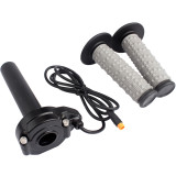 Full Quick Twist Throttle 3 Pin Surron Style 12V-72V Anti-slip Handlebar Grips For Lectric XP4 Macfox X1 HappyRun Freego Heybike Electric Bike Dirt Bike Ebike Scooter