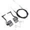 NEW Go Kart Brake Throttle Pedals with 71 inch Go Kart Throttle Cable Kit for Go Kart Cart Predator 212cc 196cc 6.5hp 5.5hp Go Kart Azusa Fun Kart Radio Flyer cart Drift Trike Road Rocket - Black