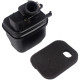 Air Filter Cleaner Box Housing Assembly W/Clamp + Foam For Yamaha PW50 PW 50 Y-Zinger Dirt Bike
