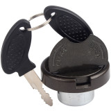 Gas Tank Cap Lock With Keys For GY6 49cc-180cc engine Scooter Moped ATV Dune Buggy Go Kart Dirt Pit Bike - Black
