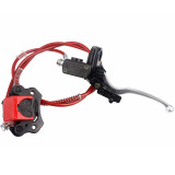 Rear Brake Master Cylinder With Caliper For ATV Quad 50CC 70CC 90CC 110CC 125CC 4 Wheel Motorcycle Parts - Red