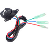 Power Trim and Tilt Switch Assy for Suzuki Outboard Motor Remote Control Box 37850-90J00 37850-90J01 37850-90J02 37850-90J03 37850-90J04 37850-90J05 37850-90J06 9.9-250 HP DF25-DF250 4-Stroke
