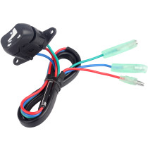 Power Trim and Tilt Switch Assy for Suzuki Outboard Motor Remote Control Box 37850-90J00 37850-90J01 37850-90J02 37850-90J03 37850-90J04 37850-90J05 37850-90J06 9.9-250 HP DF25-DF250 4-Stroke