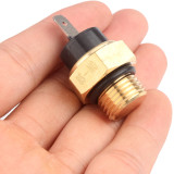 Copper Radiator Fan Switch Temperature Switch Thermo Switch Compatible with VFR700F VFR750F VFR800 VTR1000F VT600 VT750 VT1100 37760-Mt2-003