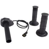 Full Twist Throttle Handle with Male Connector Rolling Bearing & Cable Water Transfer Kit Compatible Fit for Yozma IN10 Valtinsu Strike Shadow SX Electric Electric Dirt Pit Bike Motorcycle