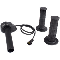 Full Twist Throttle Handle with Male Connector Rolling Bearing & Cable Water Transfer Kit Compatible Fit for Yozma IN10 Valtinsu Strike Shadow SX Electric Electric Dirt Pit Bike Motorcycle