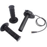 7/8in 22mm Handlebar Full Twist Throttle for Super 73 RX/R/S2/ZX, Ebike Throttle 3Pin Grip Kit, 12V-72V Plug and Play for Bafang Mid Drive Kit BBS01B BBS02B BBSHD