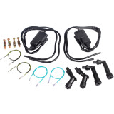 Ignition Coils And Spark Plug Caps Set For Honda CB350F CB400F CB500 CB550 30510-333-013 30501-323-003 30501-404-000