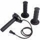 Full Twist Throttle Handle with Male Connector Rolling Bearing & Cable Kit Compatible Fit for Yozma IN10 Valtinsu Strike Shadow SX Electric Electric Dirt Pit Bike Motorcycle