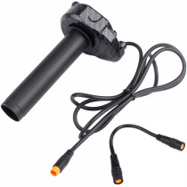 Full Quick Twist Throttle 3 Pin Surron Style 12V-72V Water Transfer With 3-Pin Transfer Line For Lectric XP4 Macfox X1 HappyRun Freego Heybike Electric Bike Dirt Bike Ebike Scooter