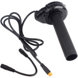 Full Quick Twist Throttle 3 Pin Surron Style 12V-72V Water Transfer With 3-Pin Transfer Line For Lectric XP4 Macfox X1 HappyRun Freego Heybike Electric Bike Dirt Bike Ebike Scooter