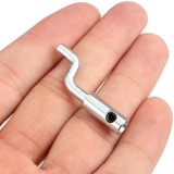 Z-Shape Throttle Cable End Fittings For Lawn Mower Bike Go Kart Engine Brake Wire Adjustable Metal Replacement