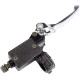 Right Brake Master Cylinder Brake Lever for Taotao Sunl 50cc 110cc 125cc TTR BBR KLX CRF XR Polaris Outlaw 525 Roketa Taotao Kazuma Eton Baja 250R ATC ATV 4 Wheeler Dirt Pit Bike - Silver