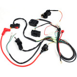Wiring Loom Harness Key Switch Ignition CDI Kit For Zongshen 190cc 2 Valve Oil Cooled Electric Start Engine Pit Bike