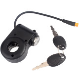 3-pin Ignition Lock Scooter Key Switch Secure For Lectric Jasion HappyRun Freego Heybike Kukirin G2 Pro/Max Scooter