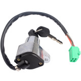 Ignition Switch Lock with Keys for Suzuki LS650 Savage 1986-2004 /LS650 Boulevard S40 2005-2017 /VS1400 Intruder 1987-2004 /VS1400 Boulevard S83 2005-2009 37110-24B02 37110-24B03