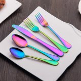 20-Piece Colorful Plated Flatware Set,Set Service For 4
