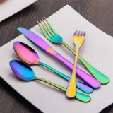 20-Piece Colorful Plated Flatware Set,Set Service For 4