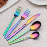 20-Piece Rainbow Plated Stainless Steel Flatware Set, Service for 4