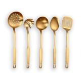 Copper Kitchen Tools Set (Matte Gold)