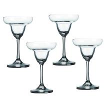 Berglander Cocktail Glasses 6 Ounce, Red Wine Glass, Champagne Glasses, Lead Free, Made of Premium Crystal Glass, Perfect for Parties, Wedding, Events, 180mL, Set of 4