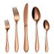 30 Pieces Rose Gold Cutlery Set,  Service for 6 Person