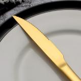 6-Piece Gold Steak Knife Set