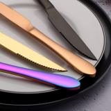 6 Pieces Colorful Steak Knife Steak Knives Set