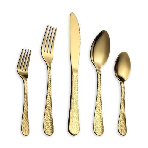 6 Pièces de Couverts de Table en Acier Inoxydable INOX Ensembles de Couverts